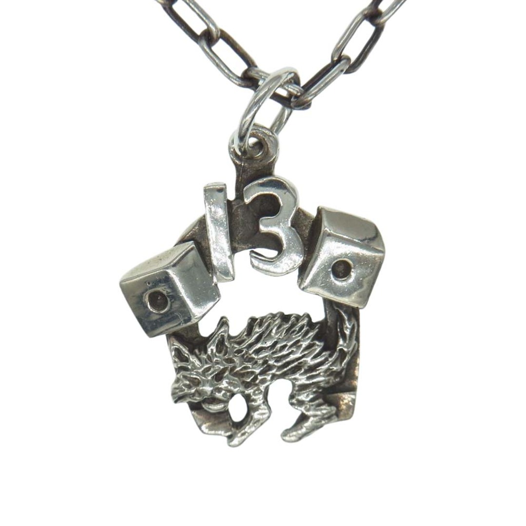 FLASHPOINT(フラッシュポイント)のFLASHPOINT フラッシュポイント ネックレス 13CAT NECKLACE 13 キャット ネックレス シルバー系【中古】 メンズのアクセサリー(ネックレス)の商品写真