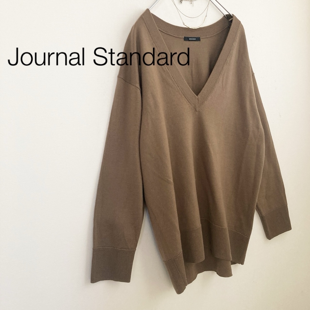 JOURNAL STANDARD(ジャーナルスタンダード)の★ジャーナルスタンダード★ディープvネックプルオーバー  レディースのトップス(ニット/セーター)の商品写真