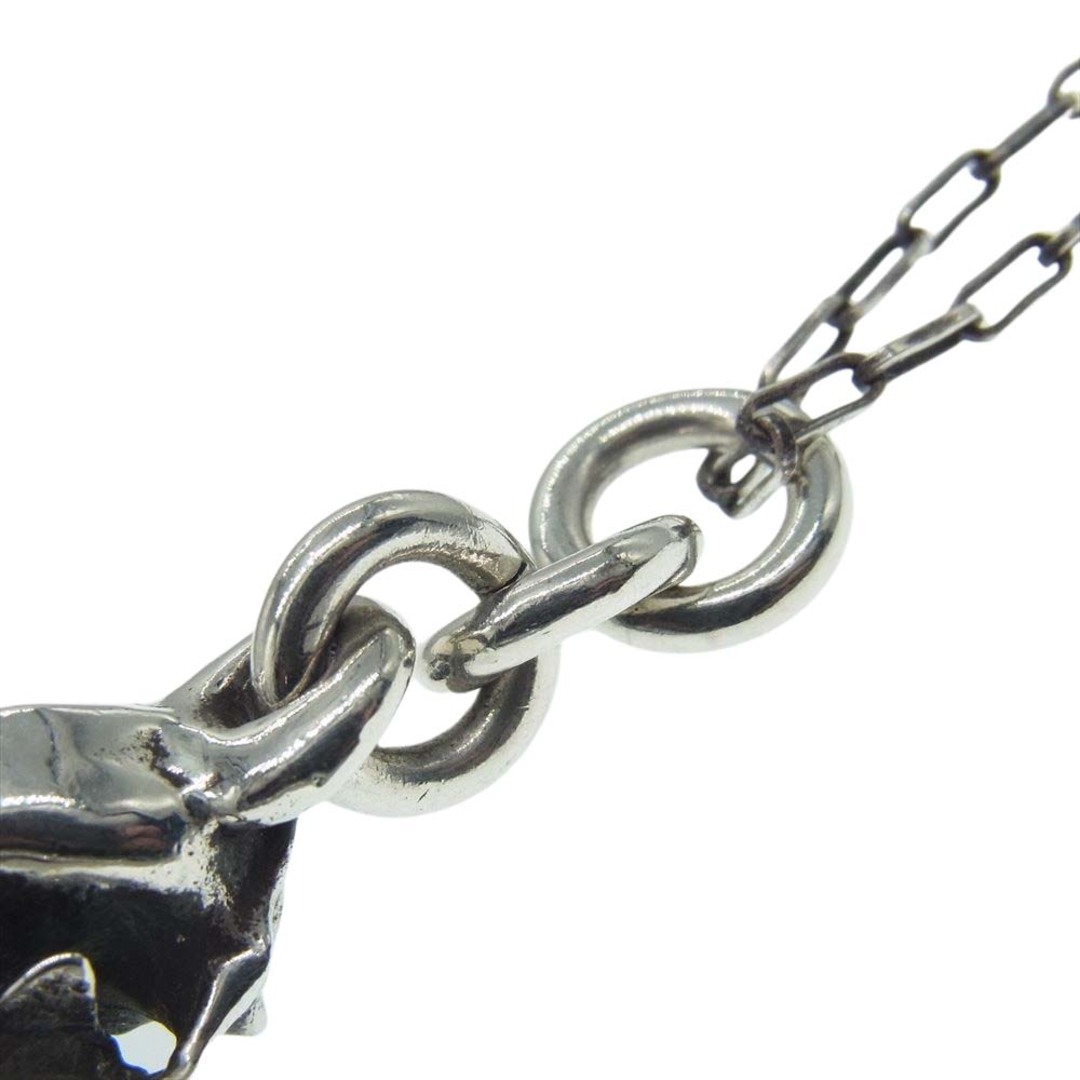 FLASHPOINT(フラッシュポイント)のFLASHPOINT フラッシュポイント ネックレス WOLF SKULL NECKLACE ウルフ スカル ネックレス シルバー系【中古】 メンズのアクセサリー(ネックレス)の商品写真