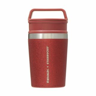 スターバックス(Starbucks)のスターバックス★ステンレスボトルSTANLEYグリッターレッド236ml(タンブラー)