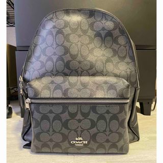 コーチ(COACH)のコーチ COACH リュック　黒　ブラック　A4(バッグパック/リュック)