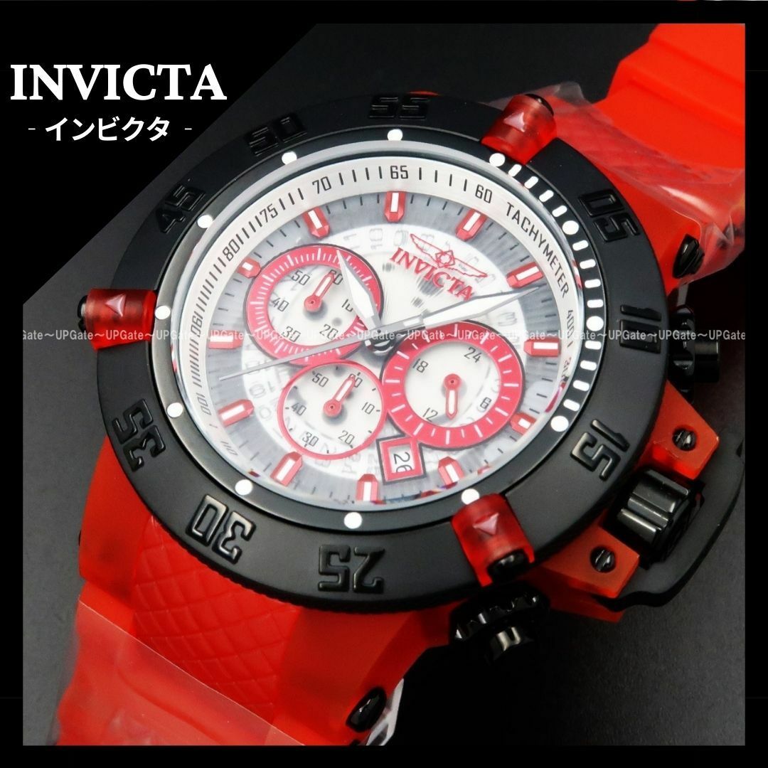 INVICTA(インビクタ)の人気シリーズ★レッド★NOMAⅢ INVICTA Subaqua 24364 メンズの時計(腕時計(アナログ))の商品写真