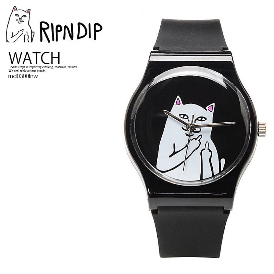 RIPNDIP - ripndip 腕時計 Load Nermal Watch Black ブラックの通販 by ...