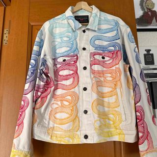 シュプリーム(Supreme)のSupreme/HYSTERIC GLAMOUR "White”(Gジャン/デニムジャケット)