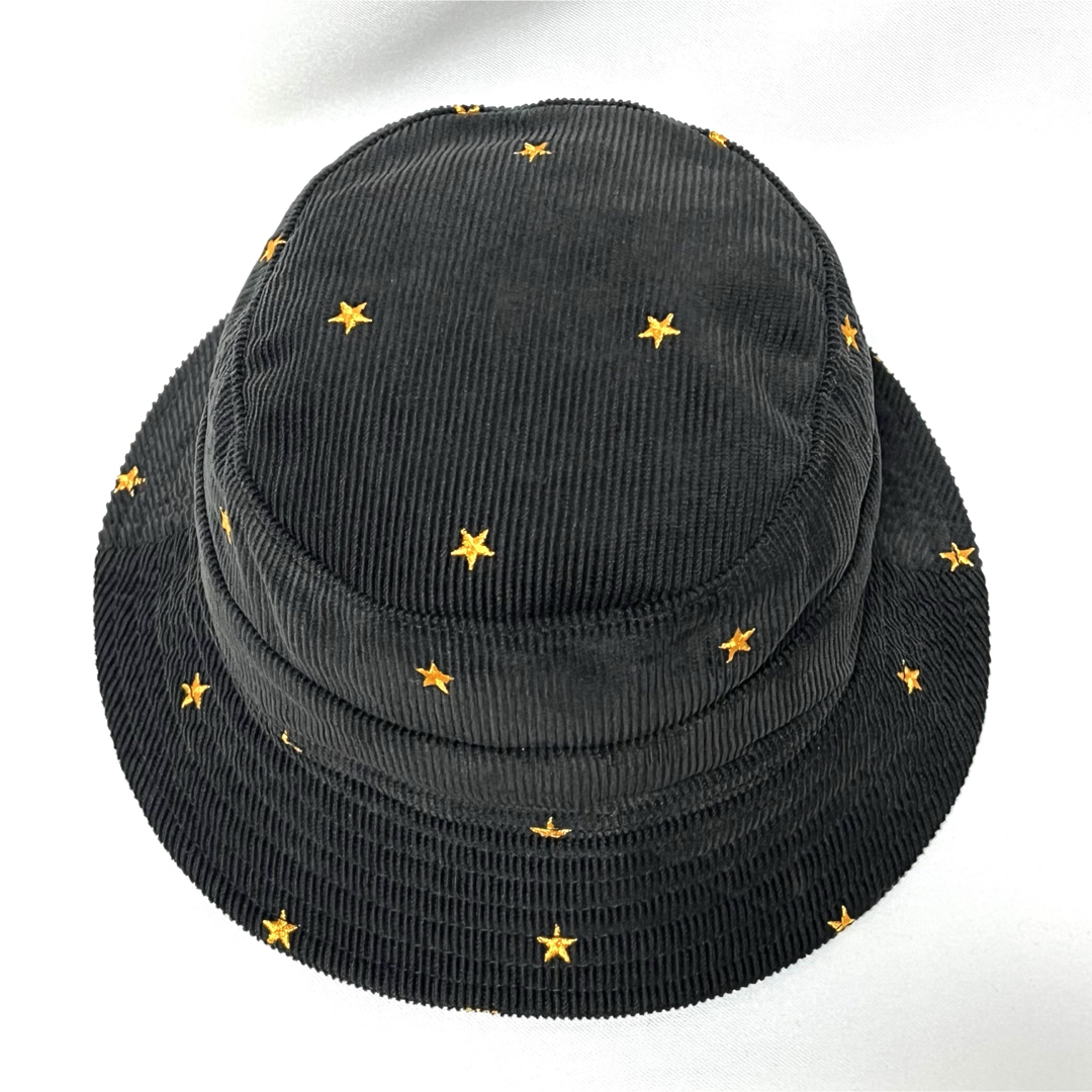 CA4LA(カシラ)の【新品】CA4LA カシラ日本製キッズ用 お星さま刺繍が可愛いコーデュロイハット キッズ/ベビー/マタニティのこども用ファッション小物(帽子)の商品写真