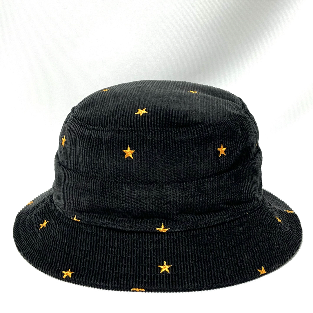 CA4LA(カシラ)の【新品】CA4LA カシラ日本製キッズ用 お星さま刺繍が可愛いコーデュロイハット キッズ/ベビー/マタニティのこども用ファッション小物(帽子)の商品写真