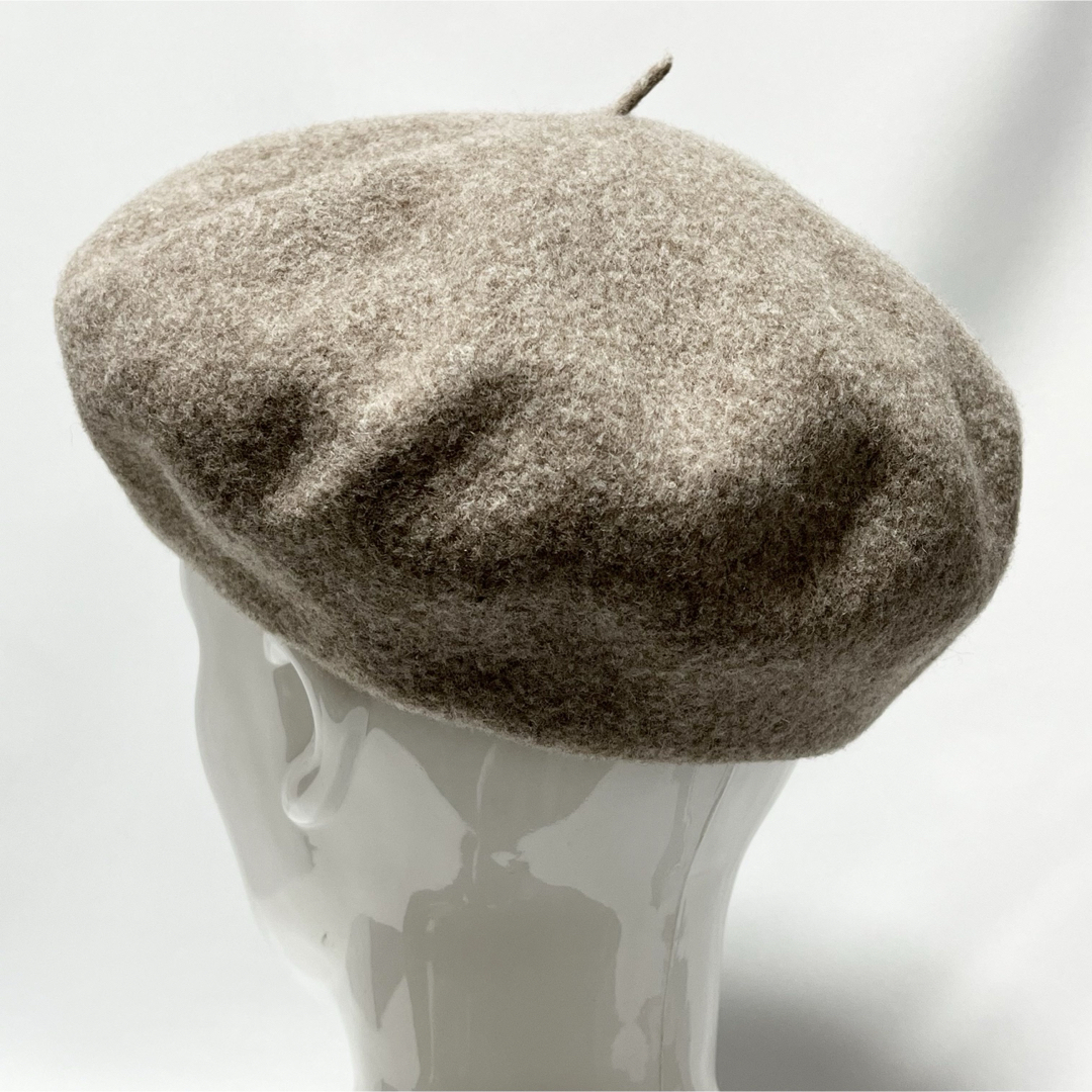 CA4LA(カシラ)の【新品】CA4LAカシラ 日本製 コーデしやすくアースカラーが優しいウールベレー レディースの帽子(ハンチング/ベレー帽)の商品写真
