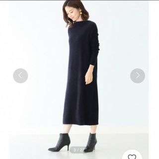 デミルクスビームス(Demi-Luxe BEAMS)の【専用】デミルクスビームス　フロントフラッフィーワンピース(ロングワンピース/マキシワンピース)