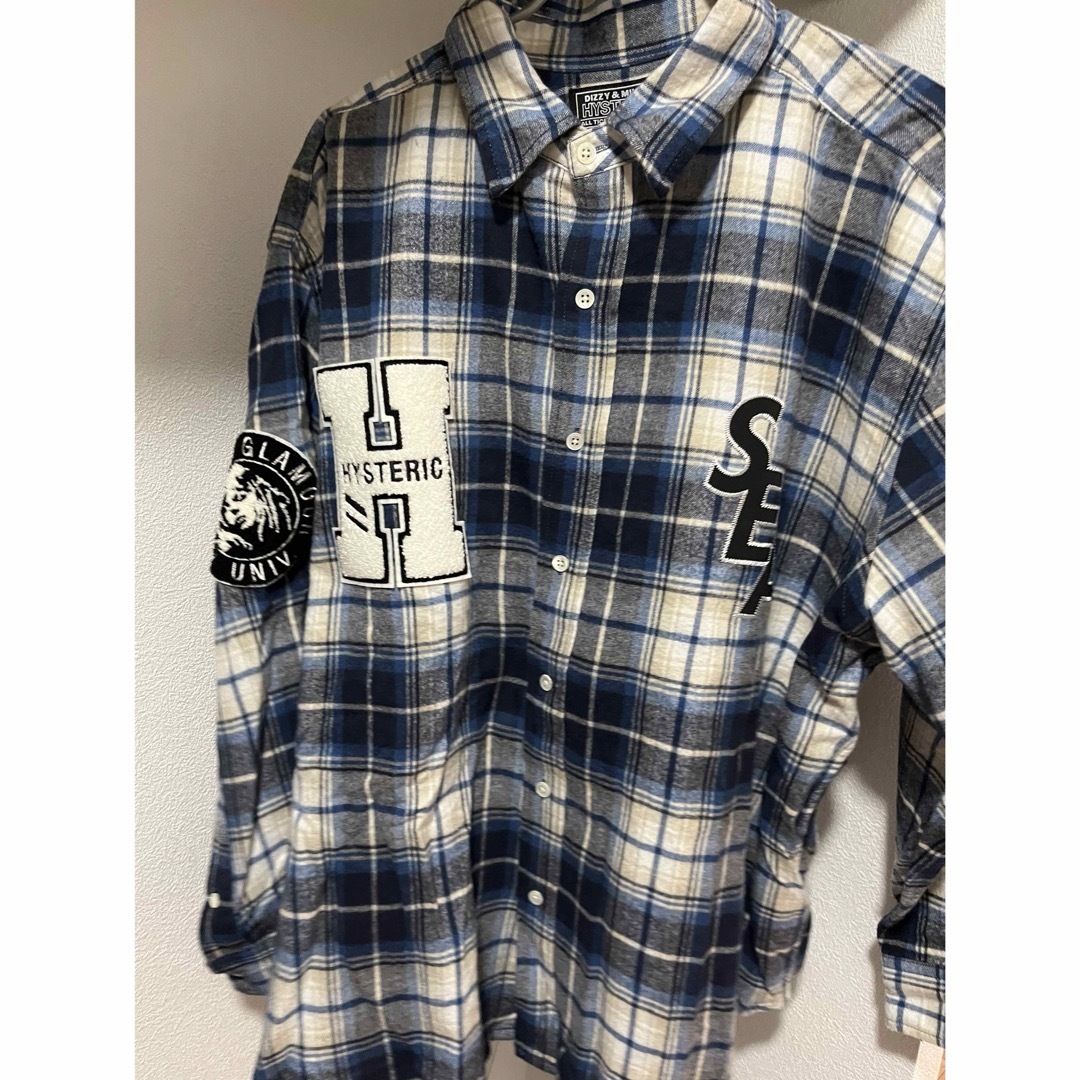 ヒステリックグラマーwindandsea hystericglamour check shirt