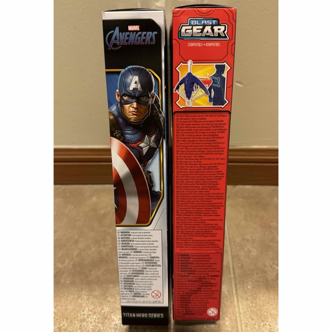MARVEL - USA スパイダーマン/キャプテンアメリカ フィギュア MARVEL - USA スパイダーマン/キャプテンアメリカ フィギュア