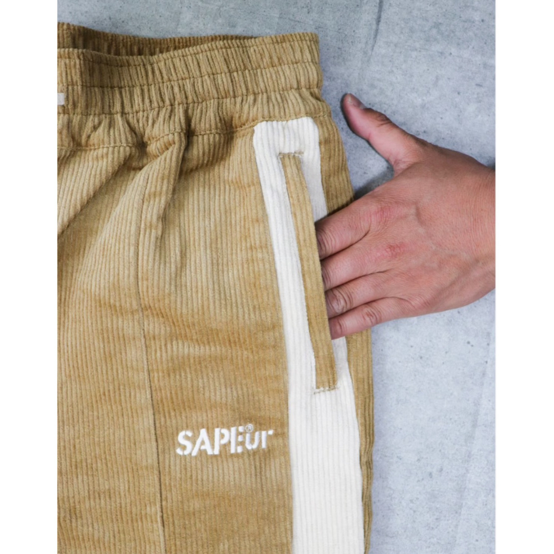 SAPEur CORDUROY PANTS サプール コーデュロイトラックパンツ メンズのパンツ(その他)の商品写真