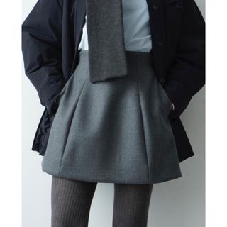 クラネ(CLANE)の【新品】CLANE CONSTRUCTIVE MINISKIRT ミニスカート(ミニスカート)