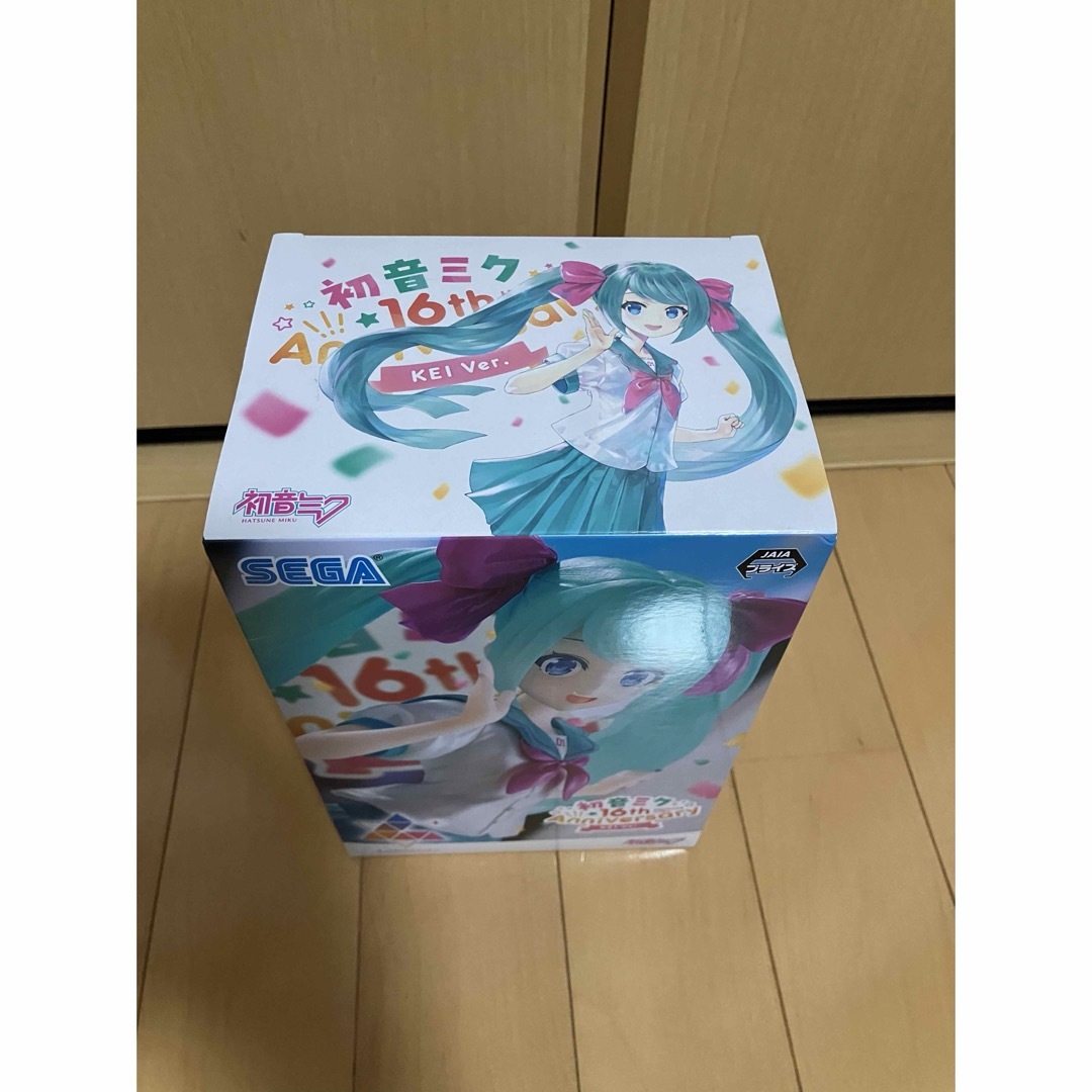 SEGA(セガ)のフィギュア 初音ミク 16th Anniversary　KEI Ver エンタメ/ホビーのCD(ボーカロイド)の商品写真