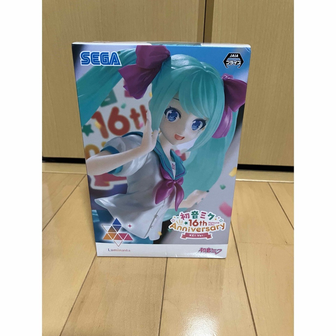 SEGA(セガ)のフィギュア 初音ミク 16th Anniversary　KEI Ver エンタメ/ホビーのCD(ボーカロイド)の商品写真