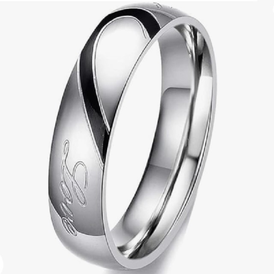 X981  ペアリング 結婚指輪 シルバー レディース  メンズ カップル レディースのアクセサリー(リング(指輪))の商品写真