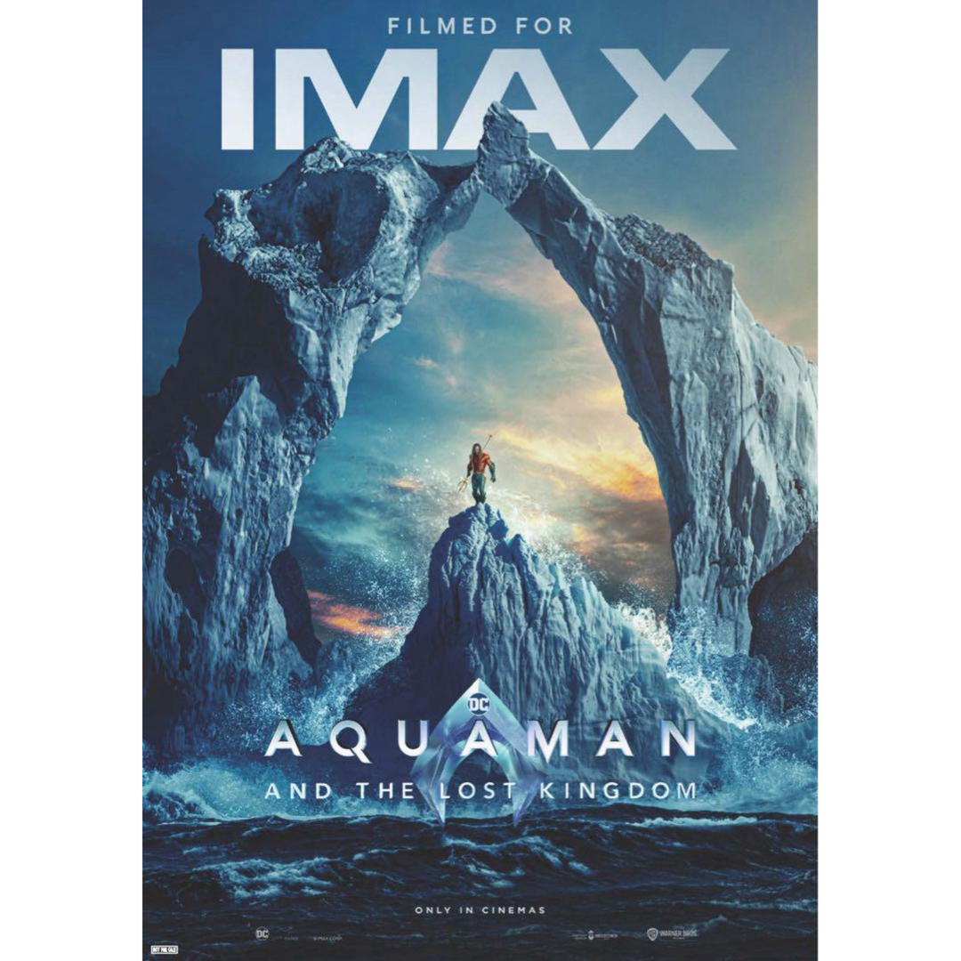アクアマン　IMAX 特典ポスター　箱発送 エンタメ/ホビーのアニメグッズ(ポスター)の商品写真