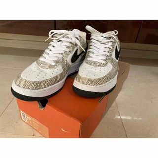 ナイキ(NIKE)のNIKE AIR  FORCE1 COCOA SNAKE オリジナルモデル(スニーカー)