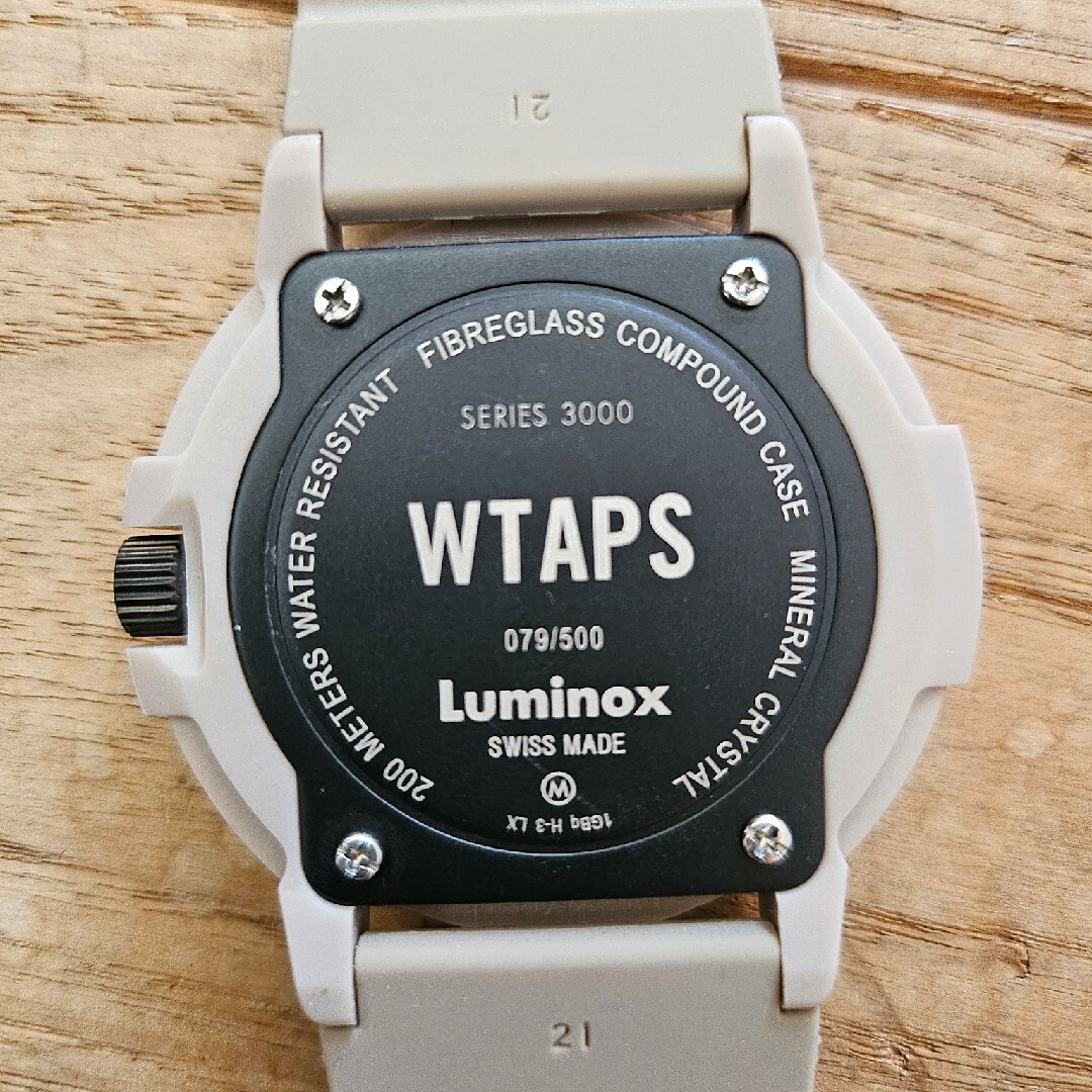 W)taps(ダブルタップス)のLUMINOX  500本限定 Ref.3001.WTAPS.LTD 値下げ不可 メンズの時計(腕時計(アナログ))の商品写真