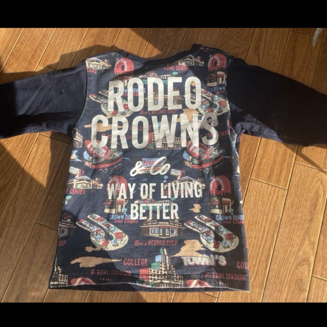 RODEO CROWNS(ロデオクラウンズ)のロデオクラウン　tシャツ　110 キッズ/ベビー/マタニティのキッズ服男の子用(90cm~)(Tシャツ/カットソー)の商品写真