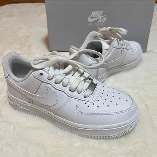 ナイキ(NIKE)のNIKE AIRFORCE 1 ’07 White 22.5  エアフォース1(スニーカー)