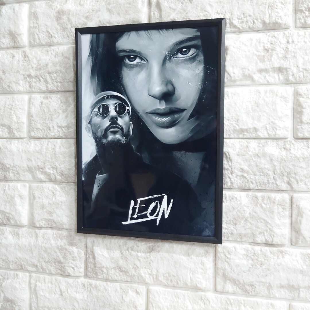 No.P527 A4 LEON レオン ポスター 写真 アート インテリア 映画 No.P527 A4 LEON レオン ポスター 写真 アート インテリア 映画