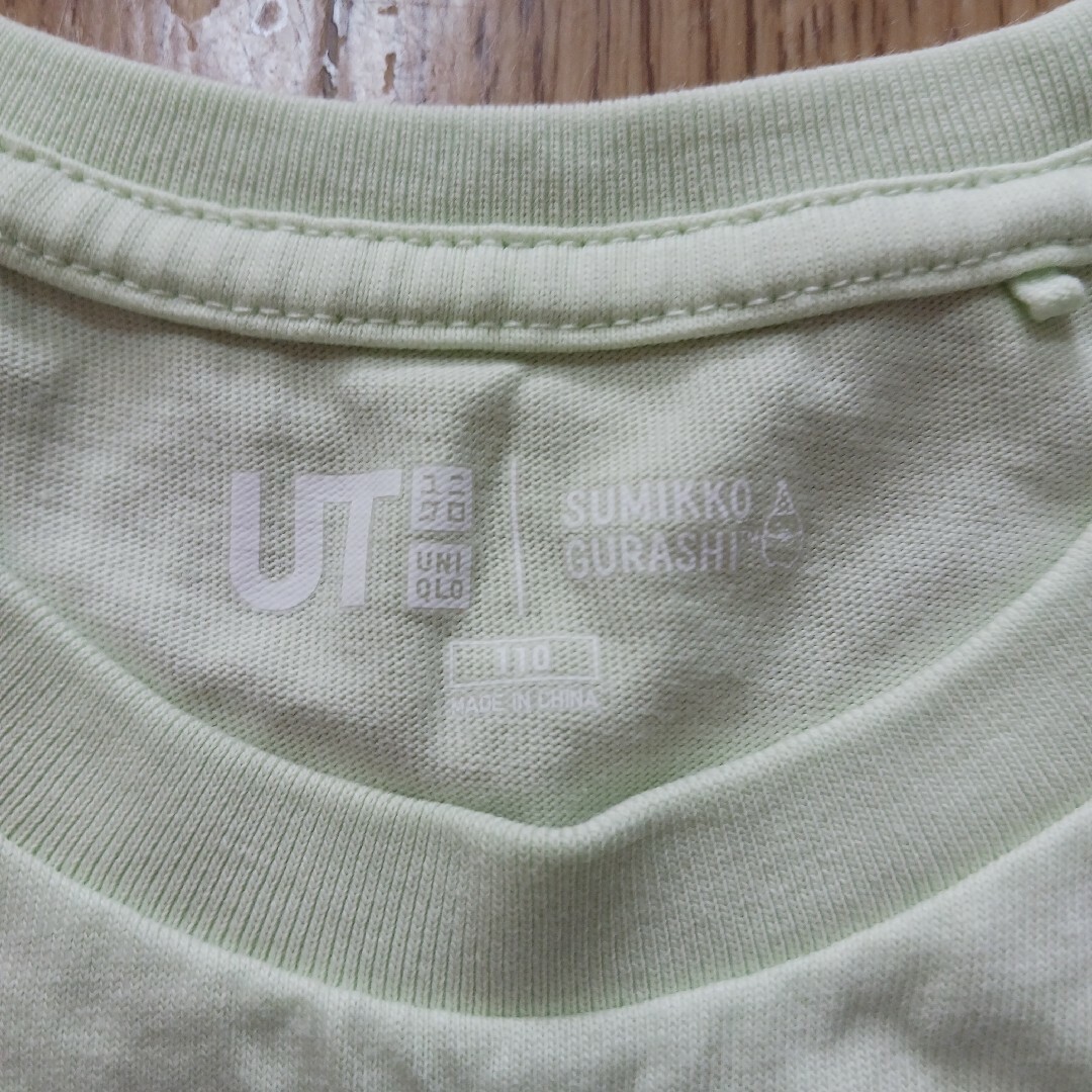 UNIQLO(ユニクロ)の110cm  すみっコぐらし半袖Tシャツ キッズ/ベビー/マタニティのキッズ服女の子用(90cm~)(Tシャツ/カットソー)の商品写真