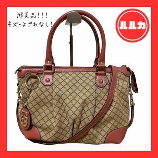 グッチ(Gucci)の【超美品】グッチ　ディアマンテ　スーキー　2wayショルダーバッグ(ショルダーバッグ)