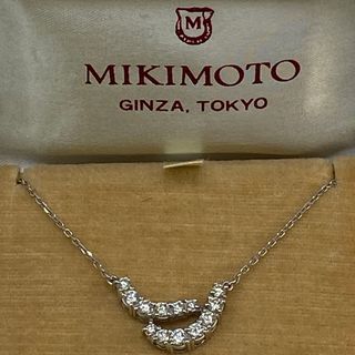 ミキモト(MIKIMOTO)のmikimoto ミキモト　御木本 used  k18WG 18金　AU750 (ネックレス)