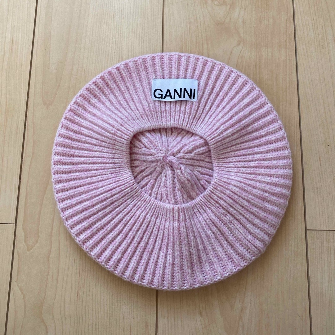 GANNI ベレー帽 ガニー ニット帽 GANNI ベレー帽 ガニー ニット帽