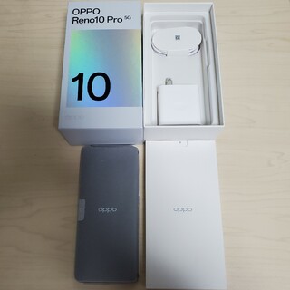 新品未開封 Oppo Reno5A 5G (eSim) シルバーブラックスマートフォン本体
