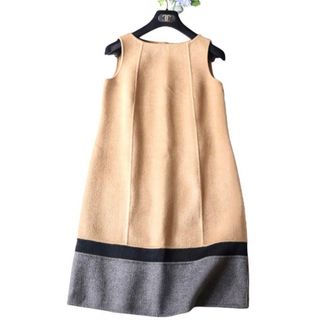 マックスマーラ(Max Mara)の新品同様❗️MaxMara クチートアマーノ アンゴラ　ダブルフェイスワンピース(ロングワンピース/マキシワンピース)