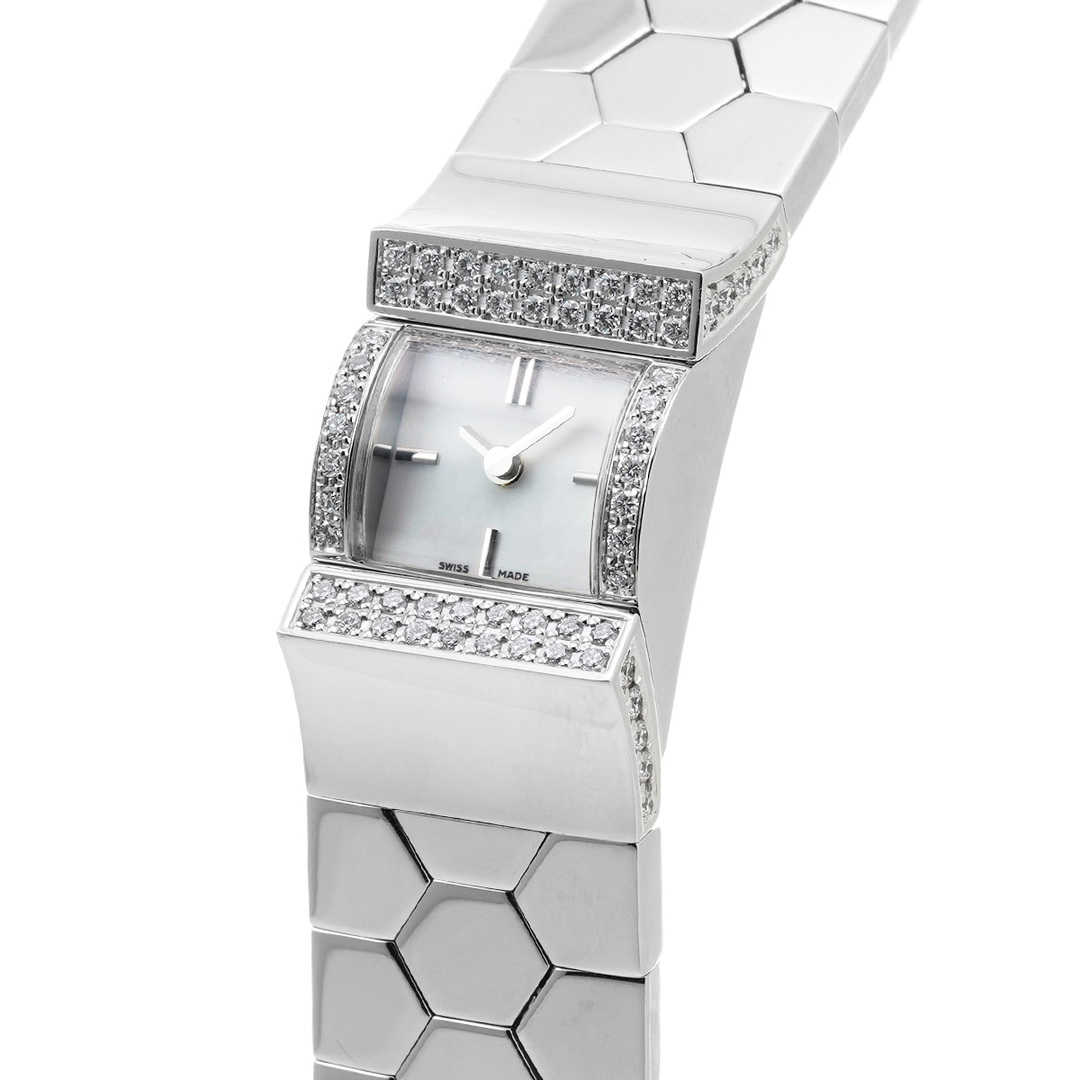 Van Cleef & Arpels(ヴァンクリーフアンドアーペル)の中古 ヴァン クリーフ&アーペル Van Cleef & Arpels 338984 ホワイトシェル レディース 腕時計 レディースのファッション小物(腕時計)の商品写真