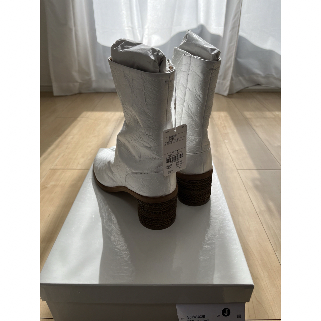 Maison Martin Margiela(マルタンマルジェラ)の新品Maison Margiela タビ ブーツ　足袋　マルジェラ　41 メンズの靴/シューズ(ブーツ)の商品写真