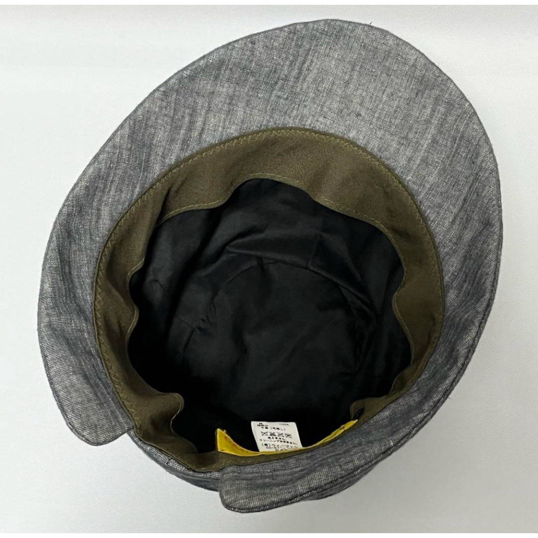 CA4LA(カシラ)の【新品】CA4LA カシラ日本製リアルレザーがワンポイント個性派やわらかハット レディースの帽子(ハット)の商品写真