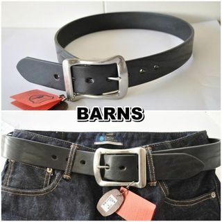 バーンズアウトフィッターズ(Barns OUTFITTERS)のバーンズ　ＢＡＲＮＳ　レザーベルト　栃木レザー　ＬＥ－４１６８ L(ベルト)