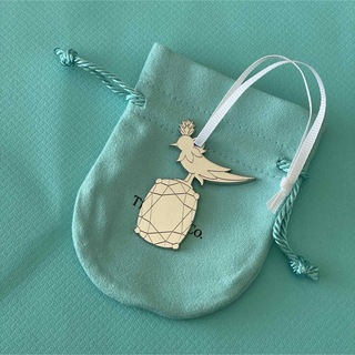 ティファニー(Tiffany & Co.)のティファニー バードオンアロック ノベルティ チャーム 巾着 保存袋 ポーチ(その他)
