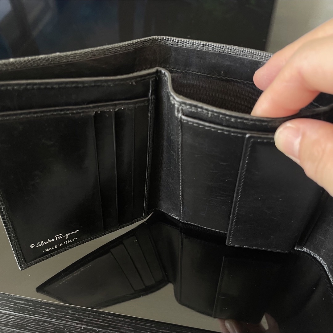 Salvatore Ferragamo(サルヴァトーレフェラガモ)のフェラガモ　折り財布　ウォレット メンズのファッション小物(折り財布)の商品写真