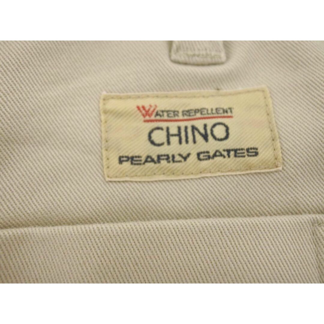 PEARLY GATES(パーリーゲイツ)のPEARLY GATES パーリーゲイツ チノ パンツ size1/ベージュ ■■ レディース レディースのパンツ(チノパン)の商品写真