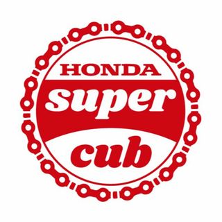 スーパーカブ SUPERCUBサイドカバー カッティングステッカー カッティング(その他)