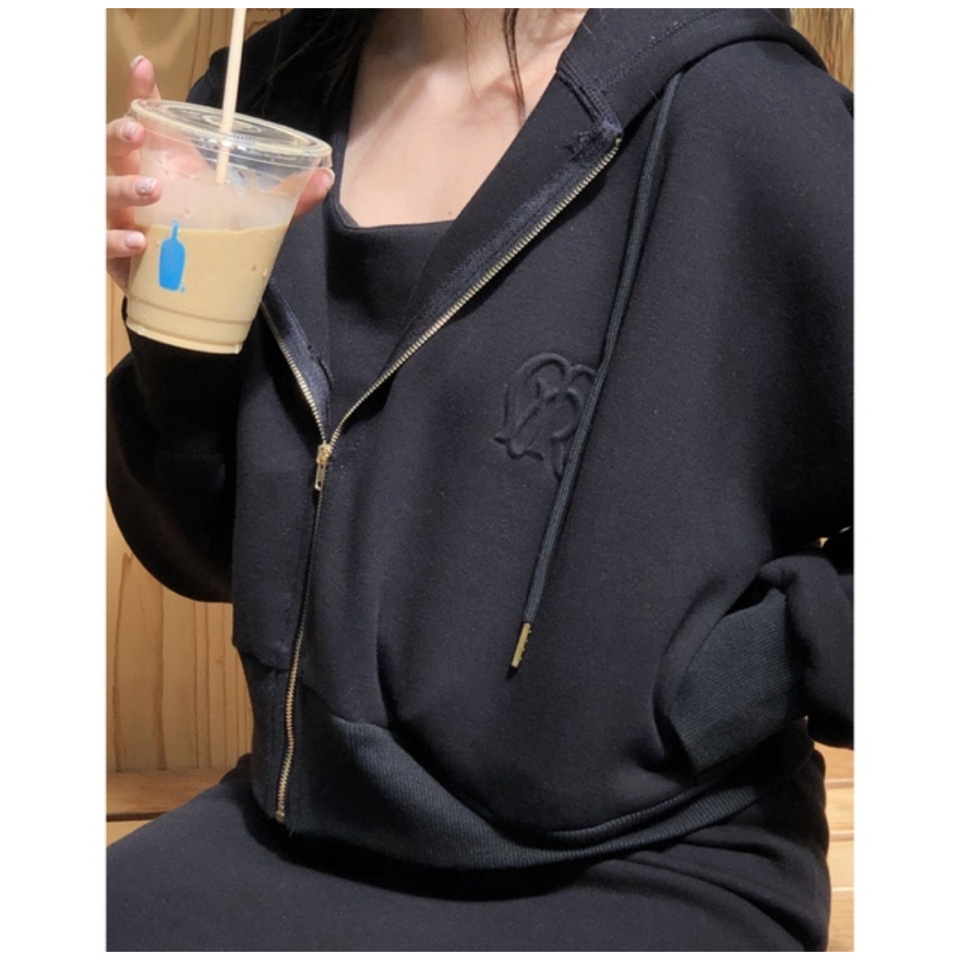 monamour モナムール zip hoodie×dress set