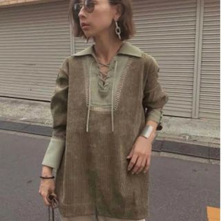 アメリヴィンテージ(Ameri VINTAGE)のAmeri VINTAGE　SKIPPER TUNIC TOP(シャツ/ブラウス(長袖/七分))