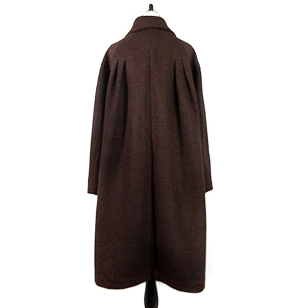 moussy(マウジー)のマウジー コート ステンカラー 長袖 ロング オーバーサイズ 1 茶 アウター レディースのジャケット/アウター(その他)の商品写真