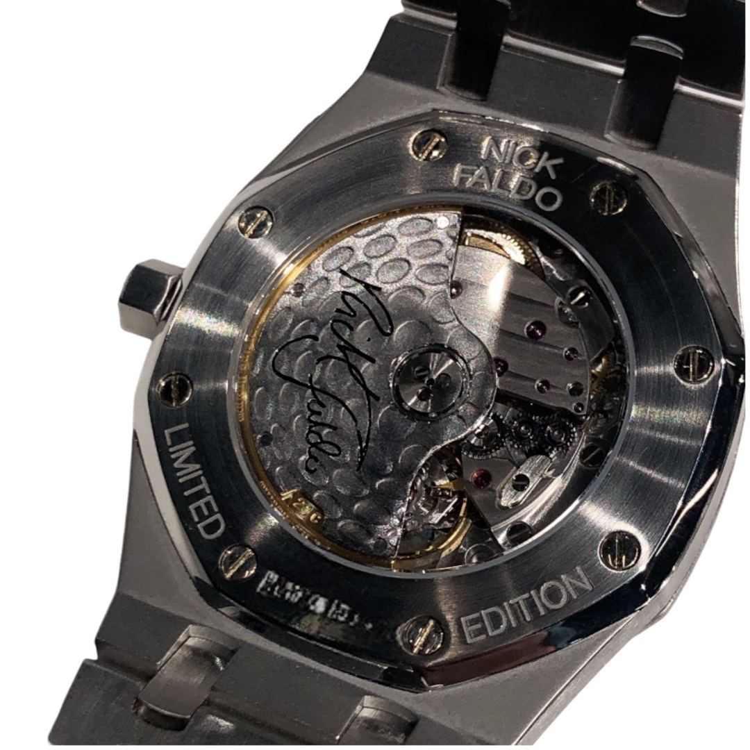 AUDEMARS PIGUET(オーデマピゲ)の　オーデマ・ピゲ AUDEMARS PIGUET ロイヤルオーク ニック・ファルド限定モデル 450本限定 15190SP.O.0789ST.01 ステンレススチール/プラチナ メンズ 腕時計 メンズの時計(その他)の商品写真