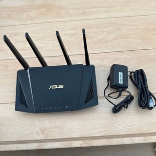 エイスース(ASUS)のASUS Wifiルーター RT-AX3000 V2(PC周辺機器)