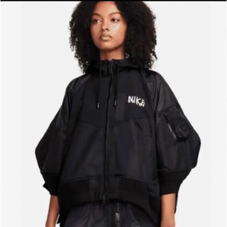 NIKE - NIKE×Sacai  Full zip HD jacket  BLACK S