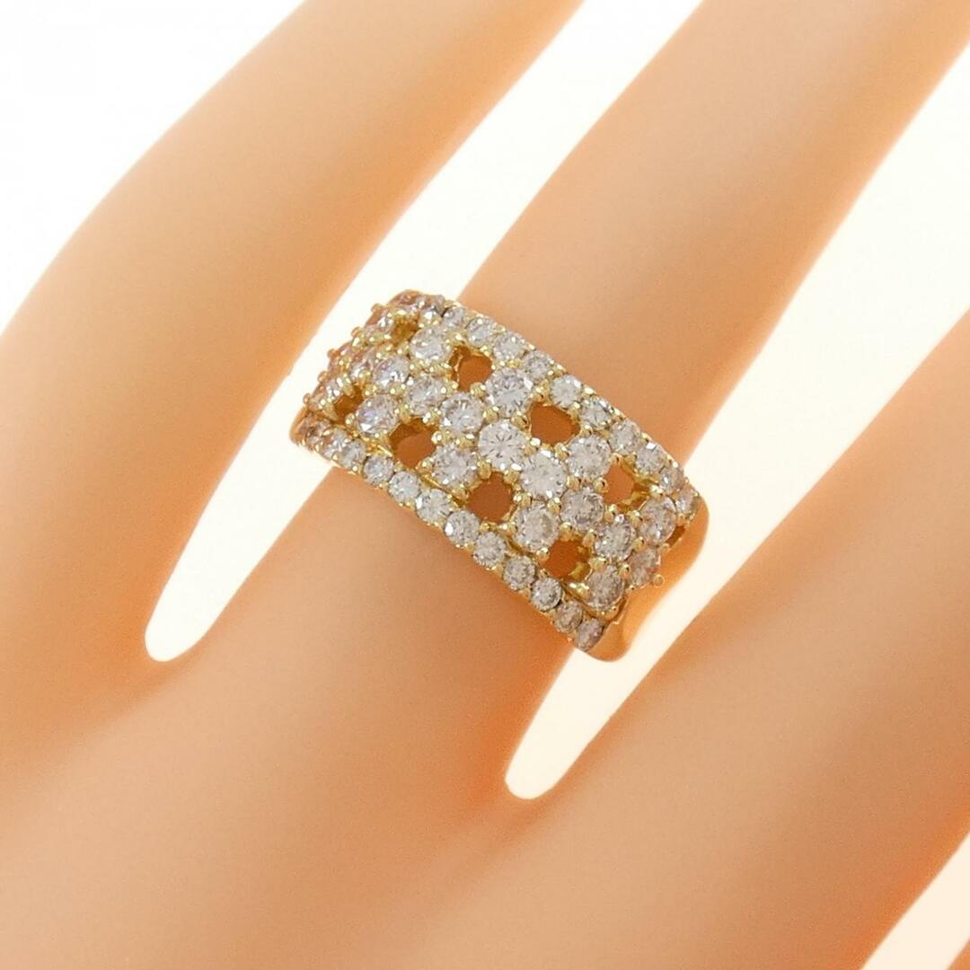 K18YG ダイヤモンド リング 1.25CT レディースのアクセサリー(リング(指輪))の商品写真