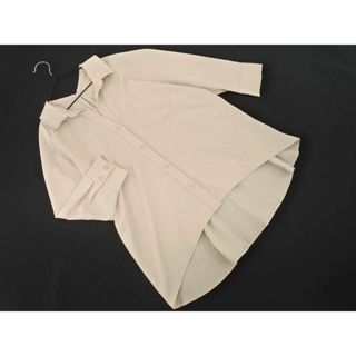 リエンダ(rienda)のrienda リエンダ ブラウス シャツ sizeS/ベージュ ◇■ レディース(シャツ/ブラウス(長袖/七分))