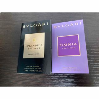 ブルガリ(BVLGARI)のBVLGARI  ブルガリ　香水試供品2点セット　(香水(女性用))