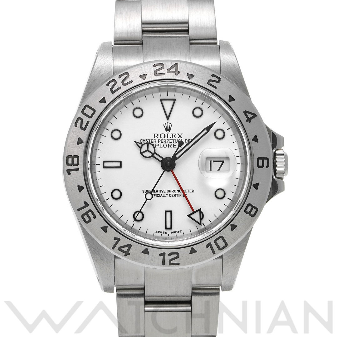 時計ロレックス ROLEX 16570 Y番(2002年頃製造) ホワイト メンズ 腕時計