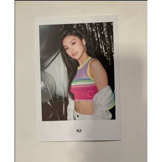 イッチ(ITZY)のITZY イェジ　公式ポストカード　IT'zME 予約特典　ブラック(アイドルグッズ)